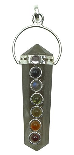 Harmonize Reiki Pencil Single Point Reiki Wand Chakra Balancing Therapy Smoky Quartz Pendant Healing Spiritual