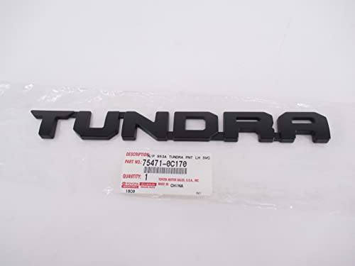 Image of Toyota Genuine Parts - Plate, Rr Body Name, (75471-0C170)