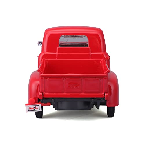 Maisto 1:24 Assembly Line 1948 Ford F-1 Pick-up, Rojo miniatura 4