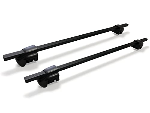 Brightlines Steel Cross Bars With Lock System Compatible With 2001-2014 Vw Jetta Wagon And Sportwagen Wagon #TOP1