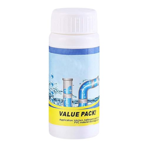 Drainelix Abflussreiniger 2026 Abflussreiniger Schaum Extra Stark Hochwirksamer Rohrreiniger Mit Aktivschaum für Waschbecken Toiletten 110g (1 flasche)