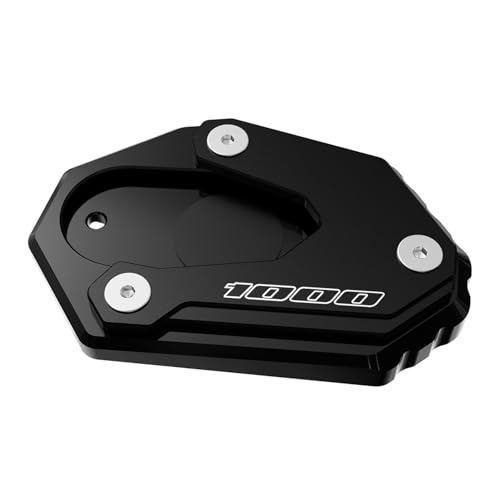 Élargisseur béquille moto contre la chute du GSX-S 1000 sur sol meuble