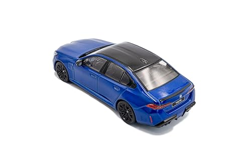 BMW G90 M5 Sedan Modelo a Escala 1:43 Azul Marina miniatura 7