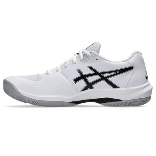 ASICS ASICS Men's Game FlyteFoam Tennis Shoes, 7.5, White/Black