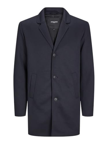 Tessuto leggero JACK & JONES Jjchuck Coat Cappotto, Navy Scuro, XL Uomo
