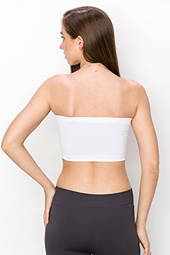 Kurve Seamless Bandeau Tube top - UV Protective Fabric, Rated UPF 50+ (Non-Padded) -Made in USA-3