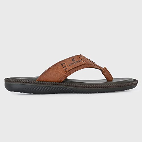 Image of Centrino Men's Flip-Flop Slippers | Luxurious Comfort for Every Step | Slip-On Ease, Stylish Design | Perfect for Beach Days, Poolside Lounging, and Casual Wear (8201)