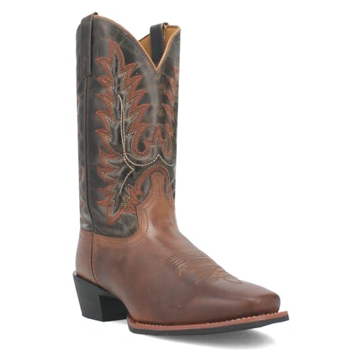 Laredo Rust Kent 12 inch Men's Leather Cowboy Square Toe Western Boots 683702