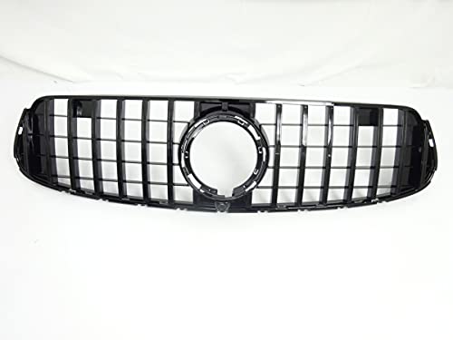 【パーツヤードオンリーワン】即納 メルセデスベンツ用 GLCクラス X253 C253 後期 パナメリカーナ AMGルック グリル AMG GTルック GTRルック フロントグリル ブラックフィン GLC220d GLC300 GLC300e r