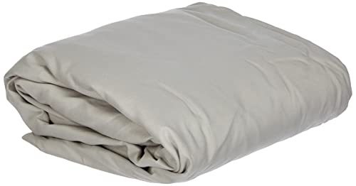 Amazon Basics Drap-housse en microfibre Gris clair 180 x 200 x 30 cm