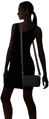 Bolsa tiracolo Kipling Abanu Mini 2 em 1 transversal, Black Noir, tamanho único