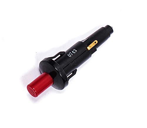 Image of 80462 Push‑Button Grill Igniter Kit - Compatible with Weber Q100 Q200 Q120 Q220 Q1000 Q2000, Gas Grill Fire Starter Replacement for Weber 386001 386002 566001