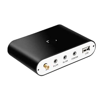 Décodeur Audio 5.1 SODIAL - Convertisseur DTS/AC3 Vers LPCM (Noir, Neuf)