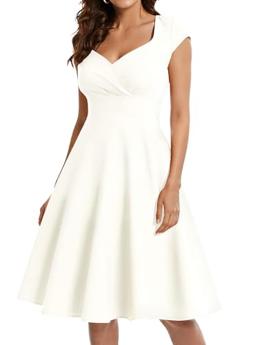 Image of Bbonlinedress Women Short 1950s Retro Vintage Cocktail Party Swing Dresses