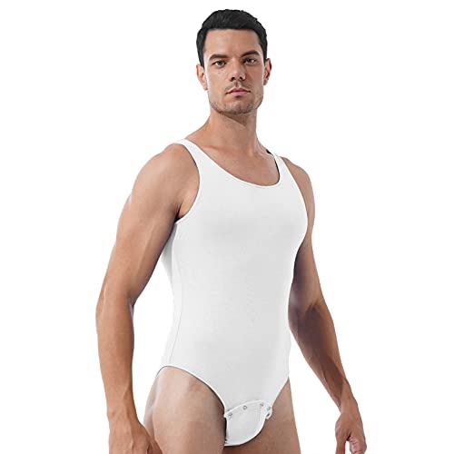 Lejafay Men's Wrestling Singlet Athletic Leotard Briefs Sport Bodysuit Undershirts Leotard Top2