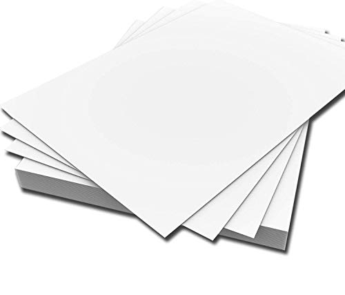 ARK 220gsm White Premium Thick Printing card Suitable for All Printers (A4 (Pack Of 50))