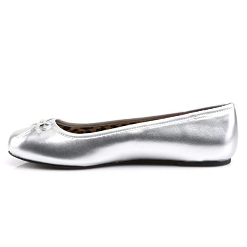 Pleaser Women's Anna01/Spu Ballet Flat4