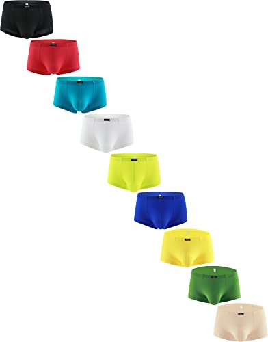 iKingsky Men's Bluge Boxer Briefs U-Hance Pouch Mens Stretch Underwear