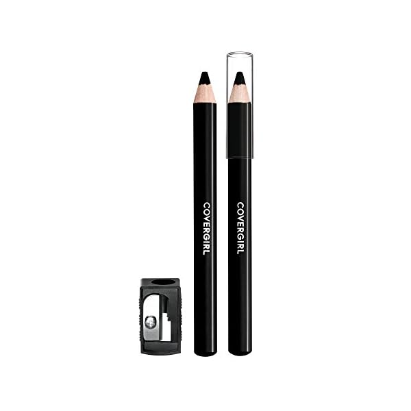 COVERGIRL - Easy Breezy Brow Fill + Define Brow Pencil, Sharpener Included, Long-Lasting, Deeply Pigmented, Blendable Formula, 100% Cruelty-Free