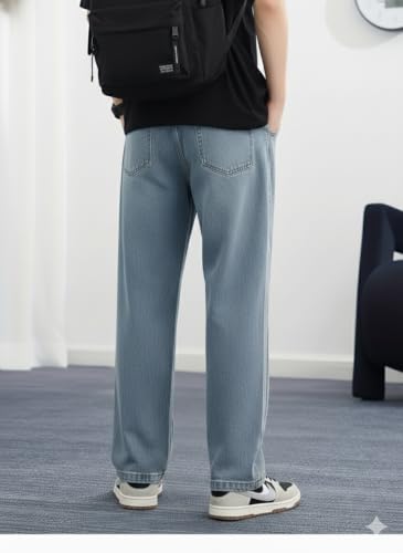 Image of ODDMONKEY Jeans for Man || Straight Fit Jeans for Man || Straight Fit Pant for Men (JEANS-18)