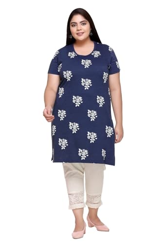Image of In Love Women's Plus Size Cotton Printed T-Shirt with Pocket - Combo Pack of 2