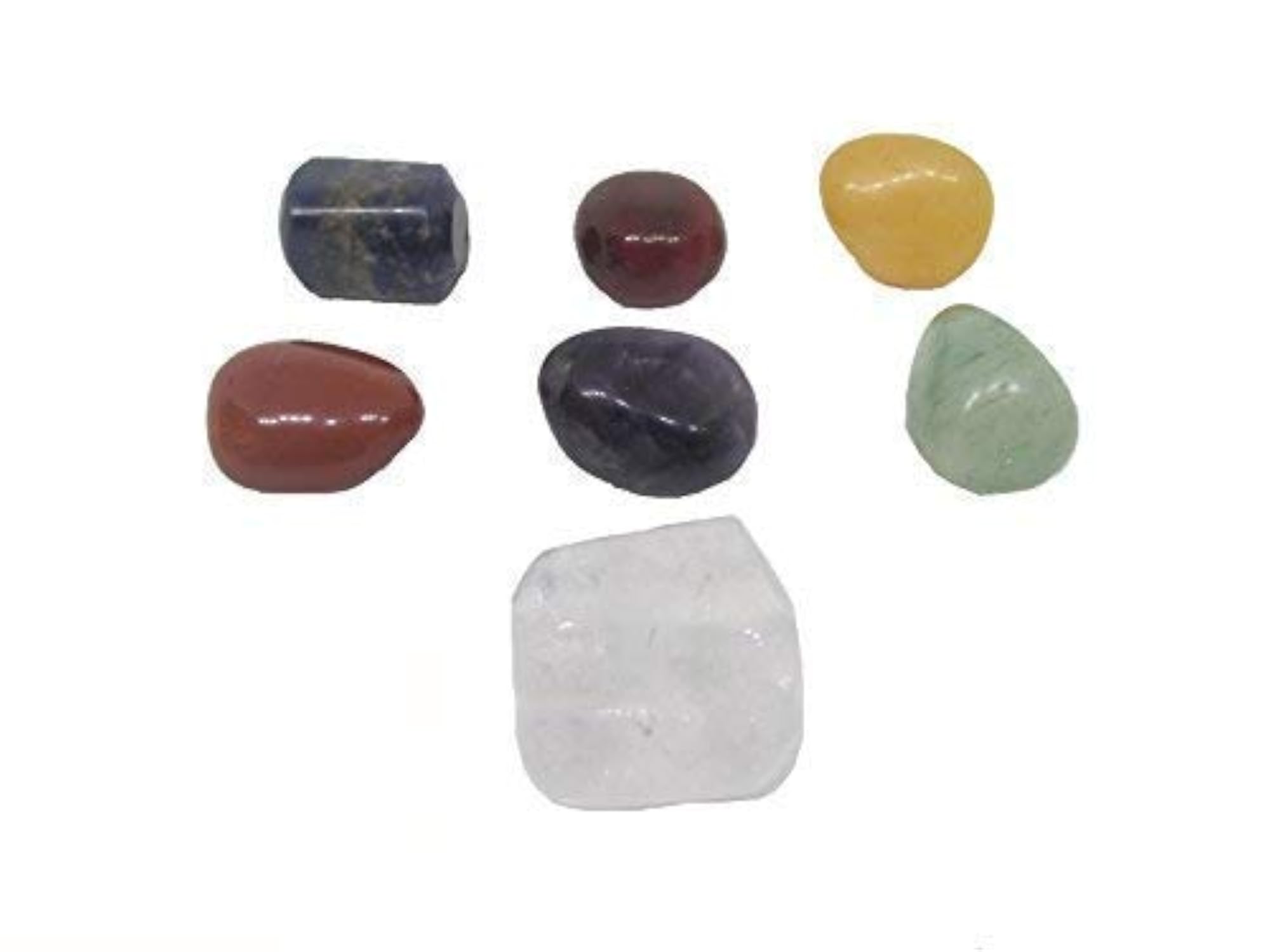 Reiki Healing Crystal Bag for 7 Chakra Stones