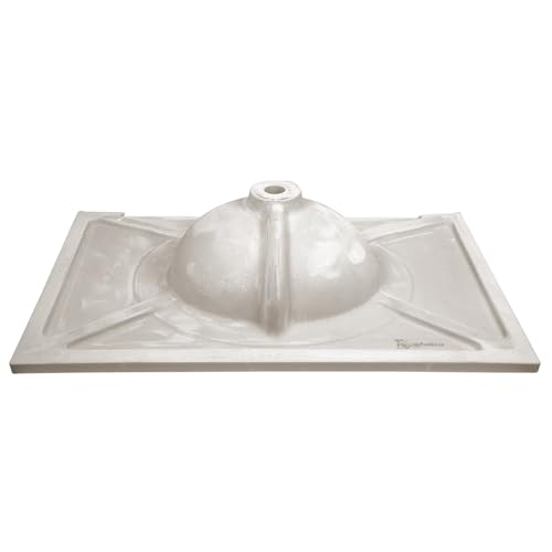 Image of Design House Cultured Marble Vanity Top, Ivory Swirl, 37 in W x 22 in D, Integrated 4 in Centerset Oval Sink & Backsplash, 586339