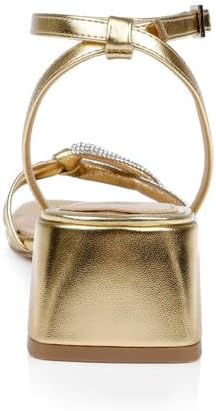 Jewel Badgley Mischka womens Fern Low Block Heel Sandals - Image 8