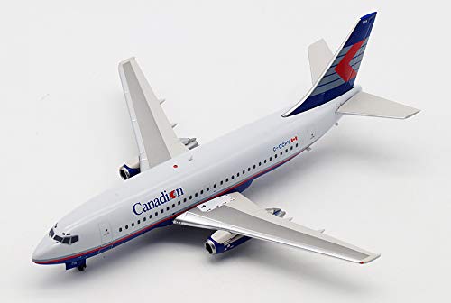 Inflight Air Canada for Boeing B737-200 C-GCPY 1/200 diecast Plane Model Aircraft Roatable Tires/Tur