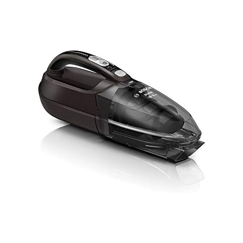 Bosch Handstaubsauger Move Lithium 16V max BHN16L, Akku-Staubsauger, ideal für Polster und Auto, beutellos, kabellos, leicht, hohe Saugkraft, lange Laufzeit, Lithium-Ionen-Akku, grau Cover