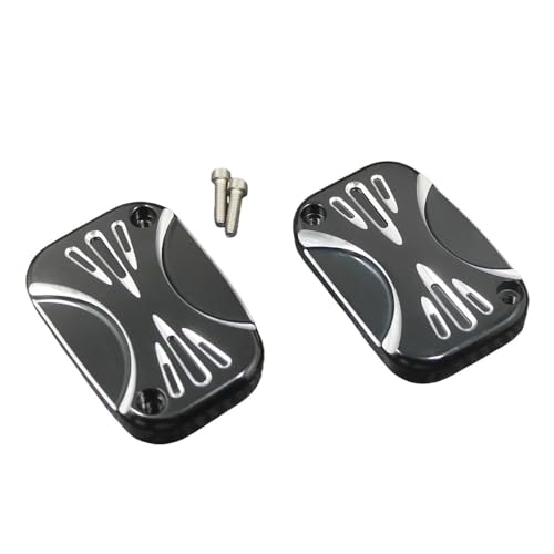 Couvercle maître-cylindre frein avant noir pour moto Touring FLHX FLHT 2008 2009 2010