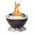Cuisinart 24” Cleanburn Smokeless Fire Pit with Removable Base for Ash, Portable Outdoor Wood Burning Fireplace, Smoke Free Stainless Steel Outdoor Heater, Enhanced Airflow and Easy Cleanup