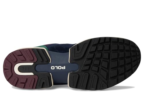 Polo Ralph Lauren Men's Jogger Suede & Mesh Sneakers4