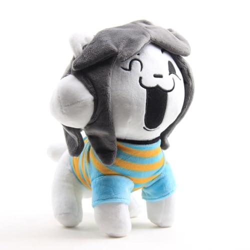 zingking Undertale Temmie Dog Peluche douce rembourrée pour enfant