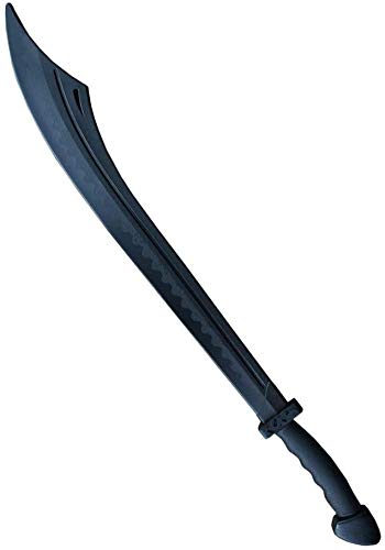 Arts Martiaux Noir Polypropylène Plastique Kung Fu Sabre Chinois Entraînement Épée - 33 "