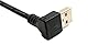 System-S USB 2.0 Kabel 100 cm Typ A Buchse zu Stecker Adapter Schraube Winkel Schwarz