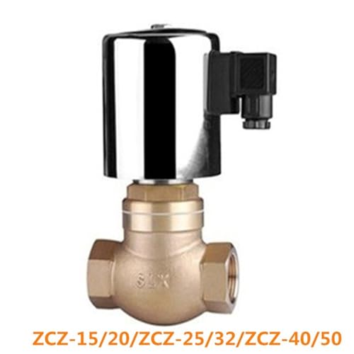 Électrovanne de vidange ZCZ DN50 AC220V purge fluide bouché - 3