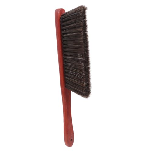 IWOWHERO Fireplace Cleaning Brush Soft Bristles for Furniture Whisk Broom Design Handle Dust Brush for Indoor Sweeping and Cleaning