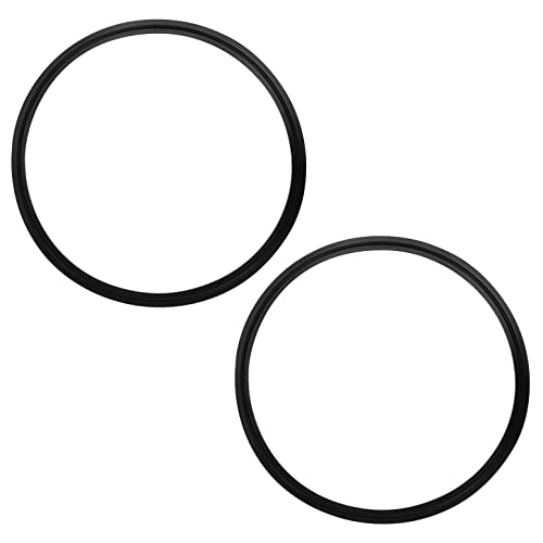 Image of DERNORD 8 inch Tri Clamp Buna-N (NBR) Sanitary Gasket Fits Tri-Clover Type Ferrule (Pack of 2)