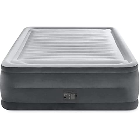 Intex 64418NP Queen DURA-Beam Series HI-Rise AIRBED with BIP Cover