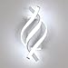 Migliori applique led Comely Lampada da Parete LED, Bianco 22W Applique da Parete Interno Moderno, Lampada a Muro 2500LM per Camera da Letto Soggiorno Corridoio Sala da Pranzo, Luce Bianca Fredda 6500K