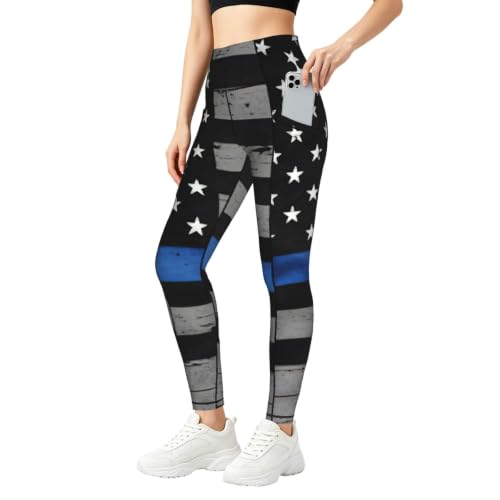 Pantalones de yoga para mujer mallas de entrenamiento que no transparentan con bolsillos