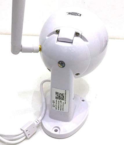 Câmera Ip Hd Externa Speed Dome Zoom 4x Wifi Prova De Água