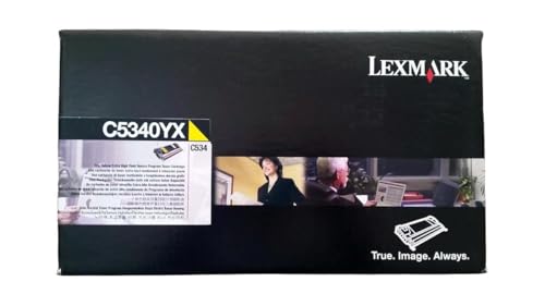 Toner d'origine Lexmark jaune C5340YX grande capacité 7000 pages