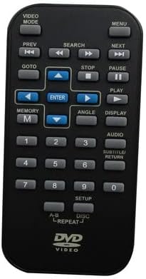 Miniatura 4 de Control remoto para RCA DRC99310KR DRC99310VUC DRC99371E22U DRC99380U DRC99392E DRC96090 DRC69705E22-2PK Reproductor de DVD móvil portátil de doble