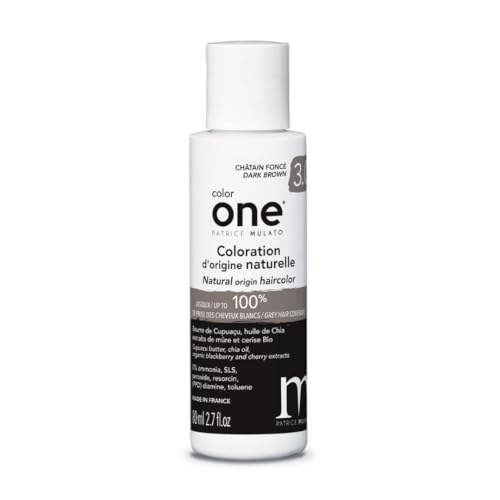 Coloration Naturelle 3.0 Châtain Foncé Color One Patrice Mulato soin prestige