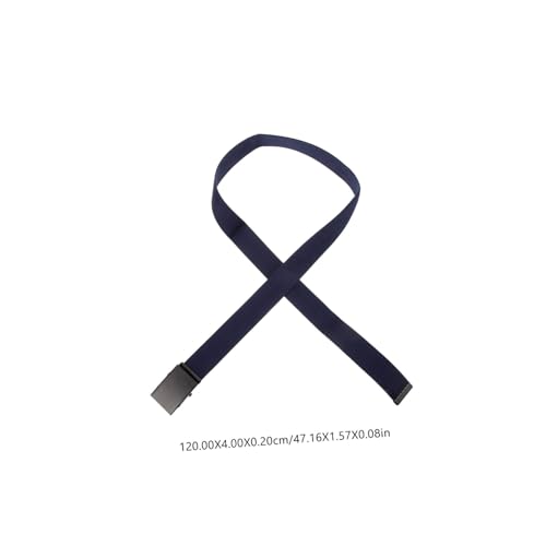 CLISPEED Men Canvas Waist Belt Belt for Casual and Formal Wear Gentlemen Waistband Stylish Accessory for2