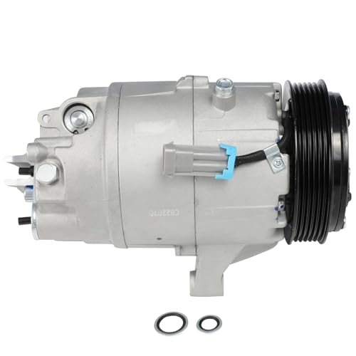Image of Air Conditioning Compressor for Buick Allure LaCrosse for Chevrolet Impala | for Chevrolet Monte Carlo 3.8L 2004-2005 Replaces AC Compressor for Car 6 Grooves