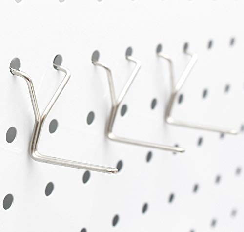Pegboard Hooks 56-Pack Stainless Steel 1