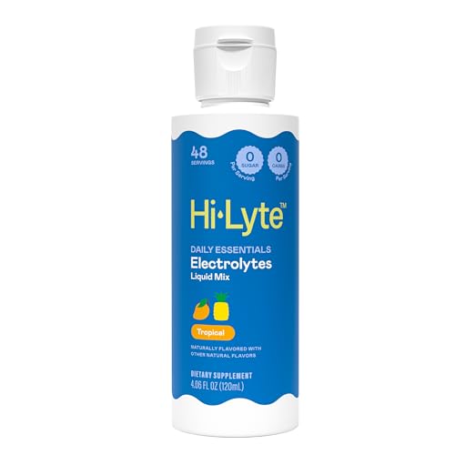 Image of Hi-Lyte Electrolytes for Fasting, Immune Support and Rapid Hydration | Tropicals | NO Calories NO Sugar | 20%+ More Potassium, Magnesium & Zinc